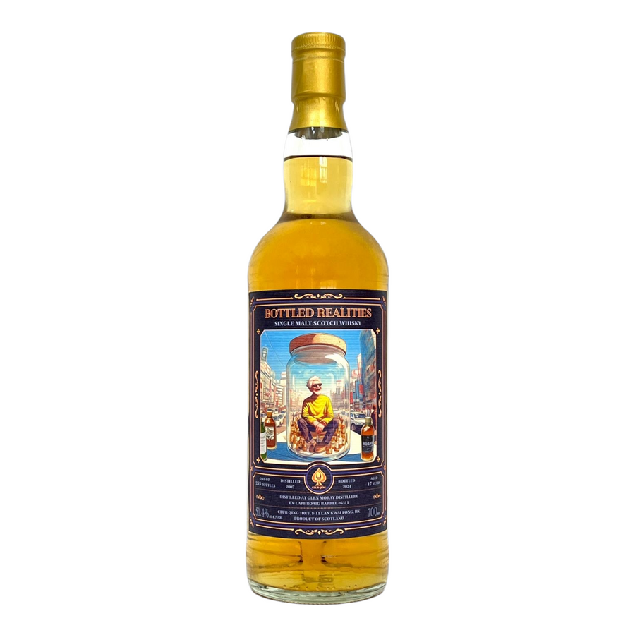 Glen Moray 2007/2024 17 Year Old Bottled Realities Club Qing #6311