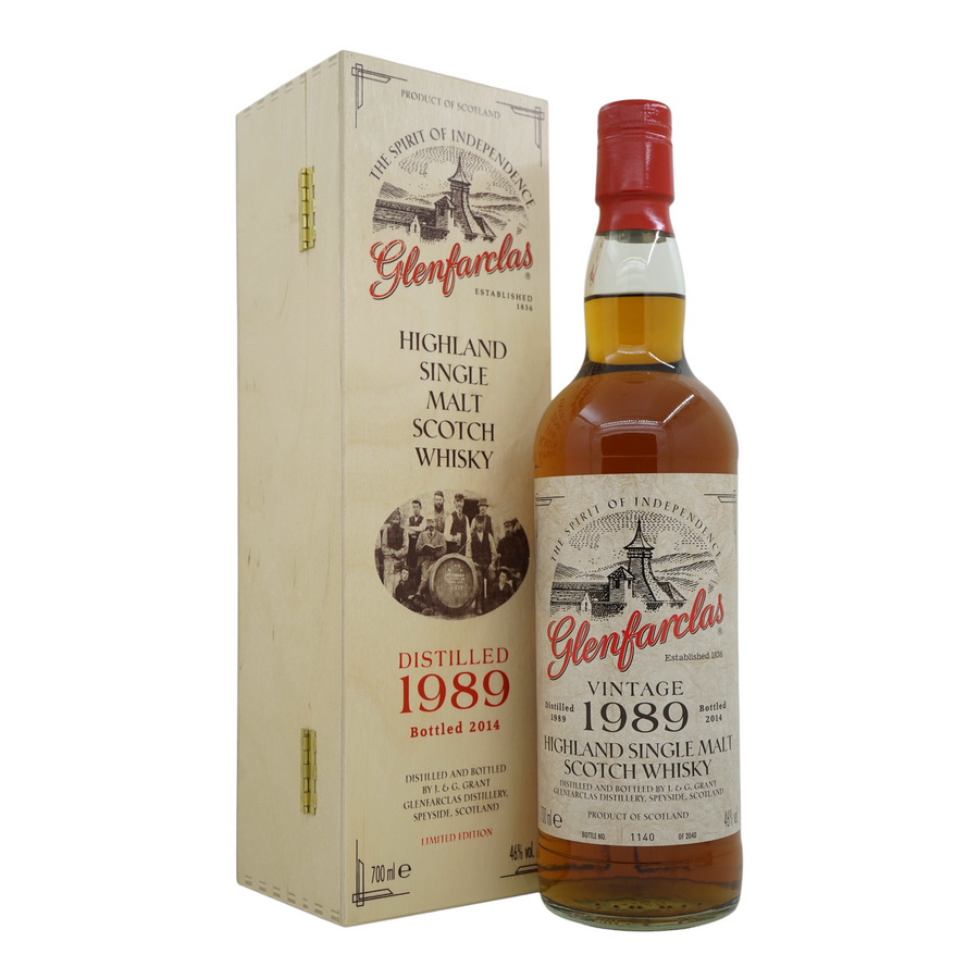 Glenfarclas 1989/2014 Vintage Limited Edition