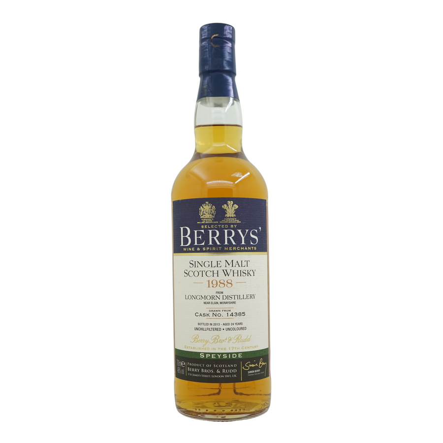Longmorn 1988/2013 24 Year Old Berrys' Berry Bros&Rudd #14385