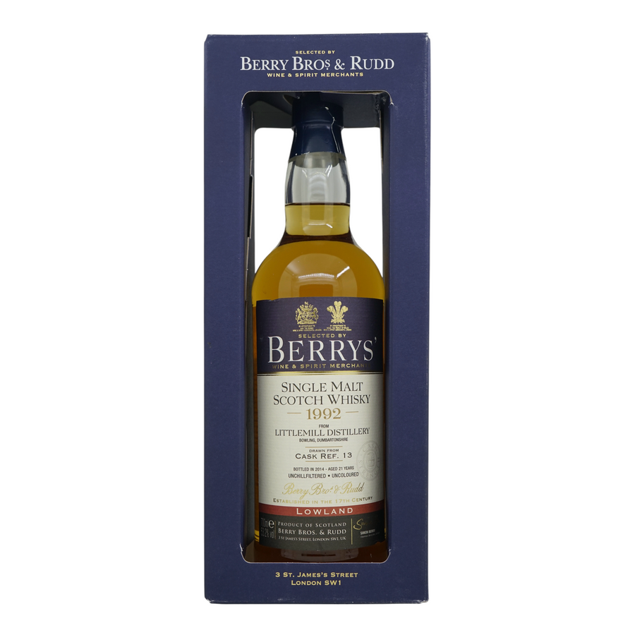 Littlemill 1992/2014 21 Year Old Berrys' Berry Bros&Rudd #13