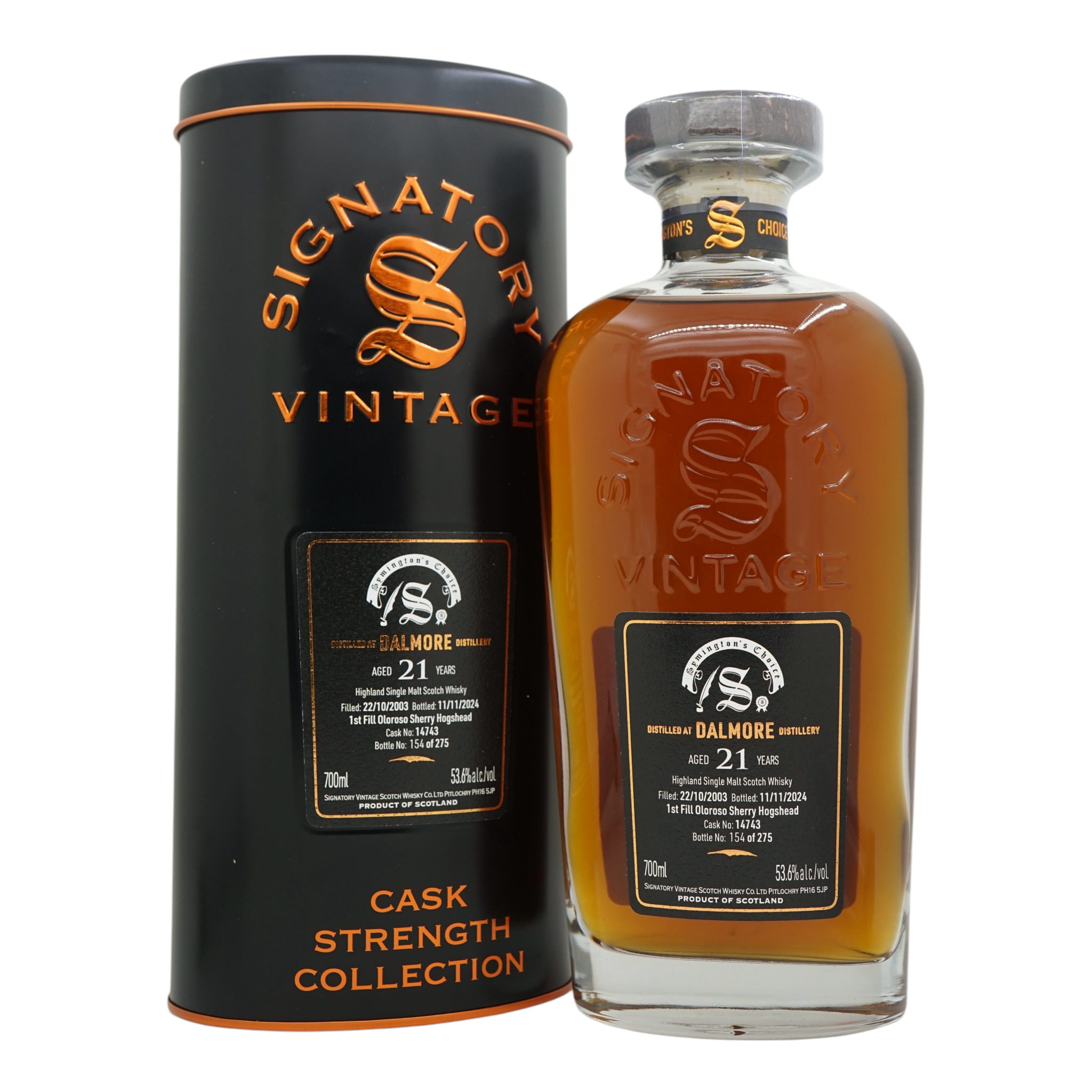 Dalmore 2003/2024 21 Year Old Symington’s Choice Signatory Vintage #14743