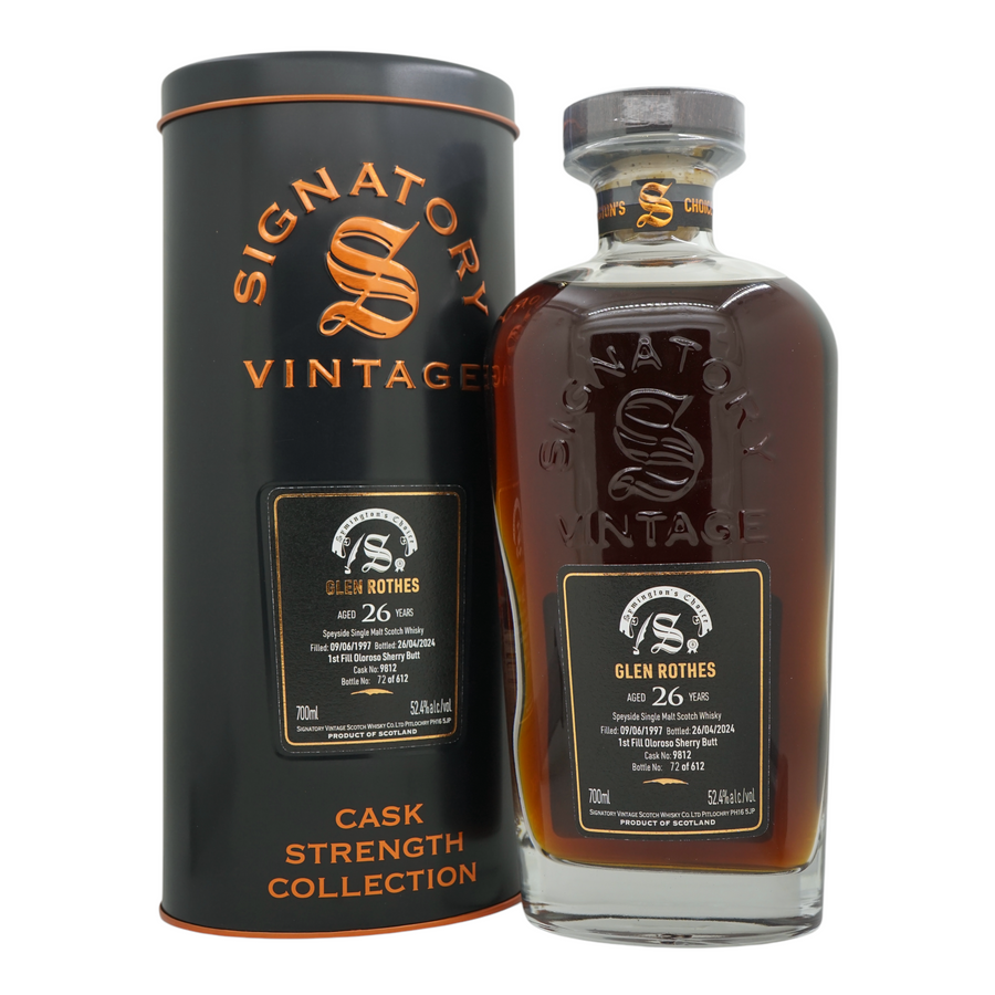 Glenrothes 1997/2024 26 Year Old Symington’s Choice Signatory Vintage #9812