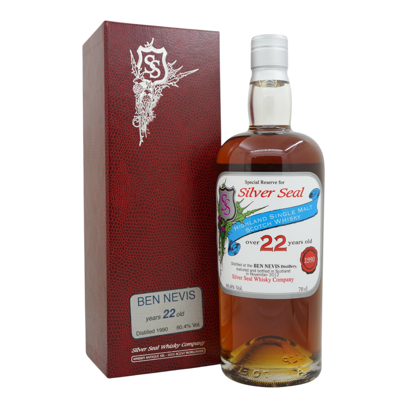Ben Nevis 1990/2012 22 Year Old Silver Seal #536