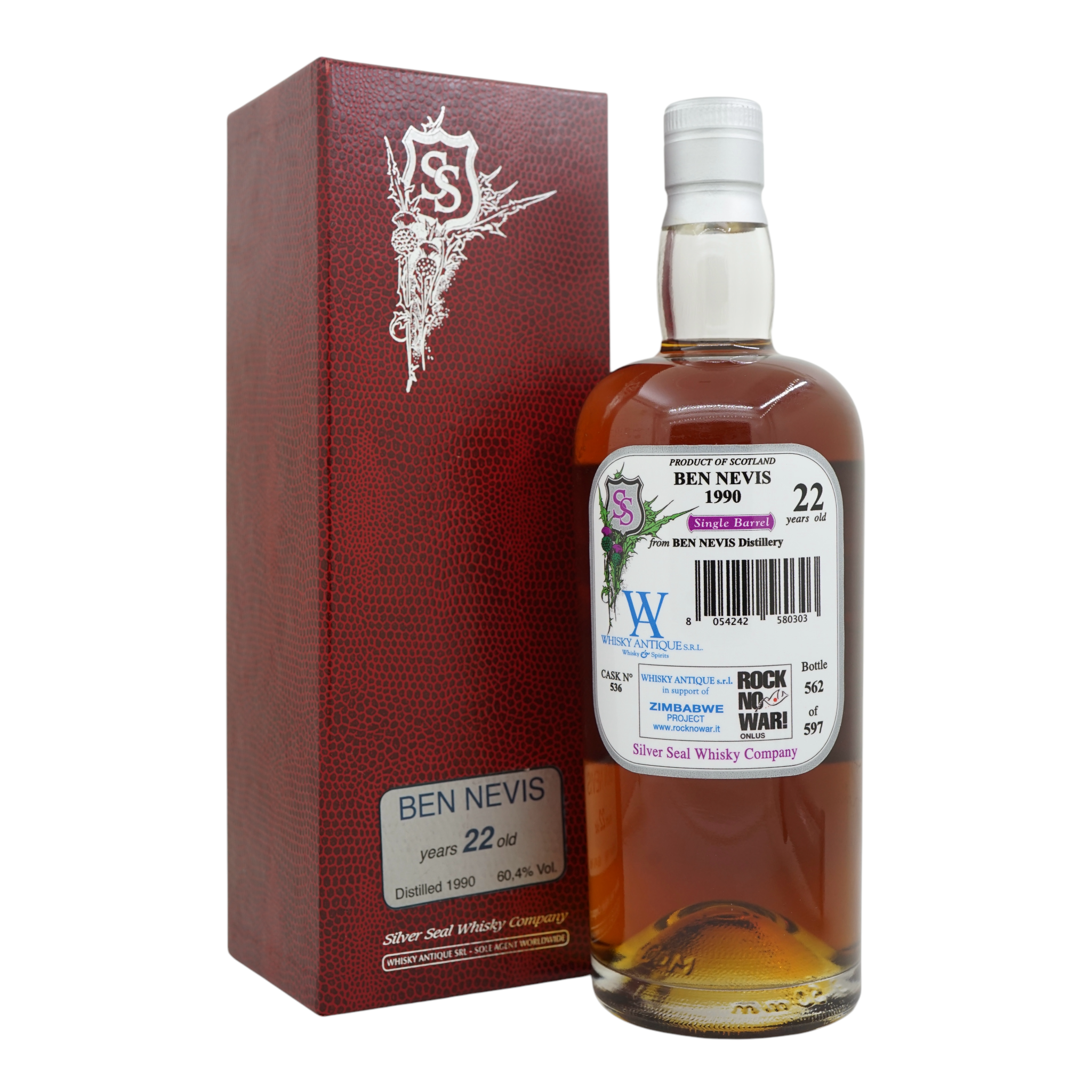 Ben Nevis 1990/2012 22 Year Old Silver Seal #536