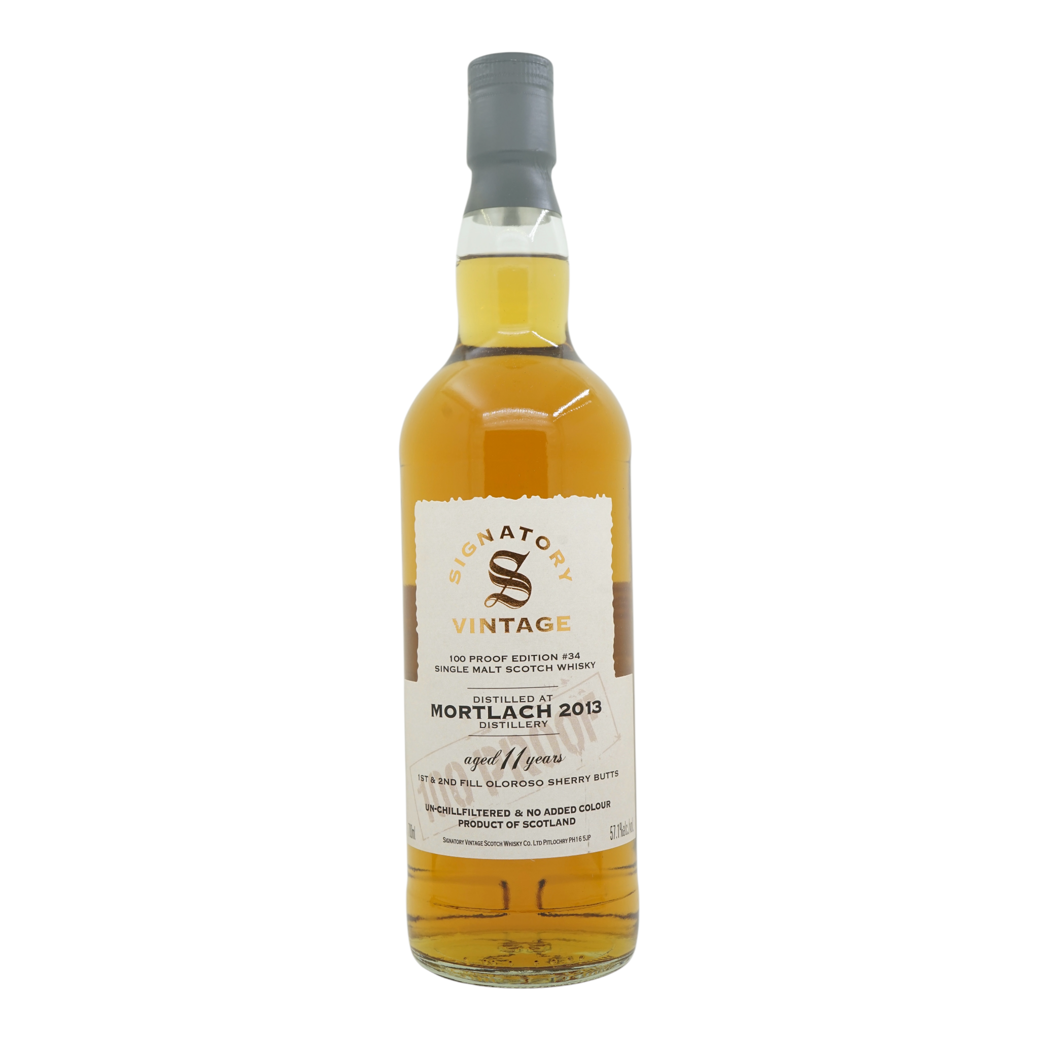 Mortlach 2013/2024 11 Year Old 100 Proof Edition #34 Signatory Vintage