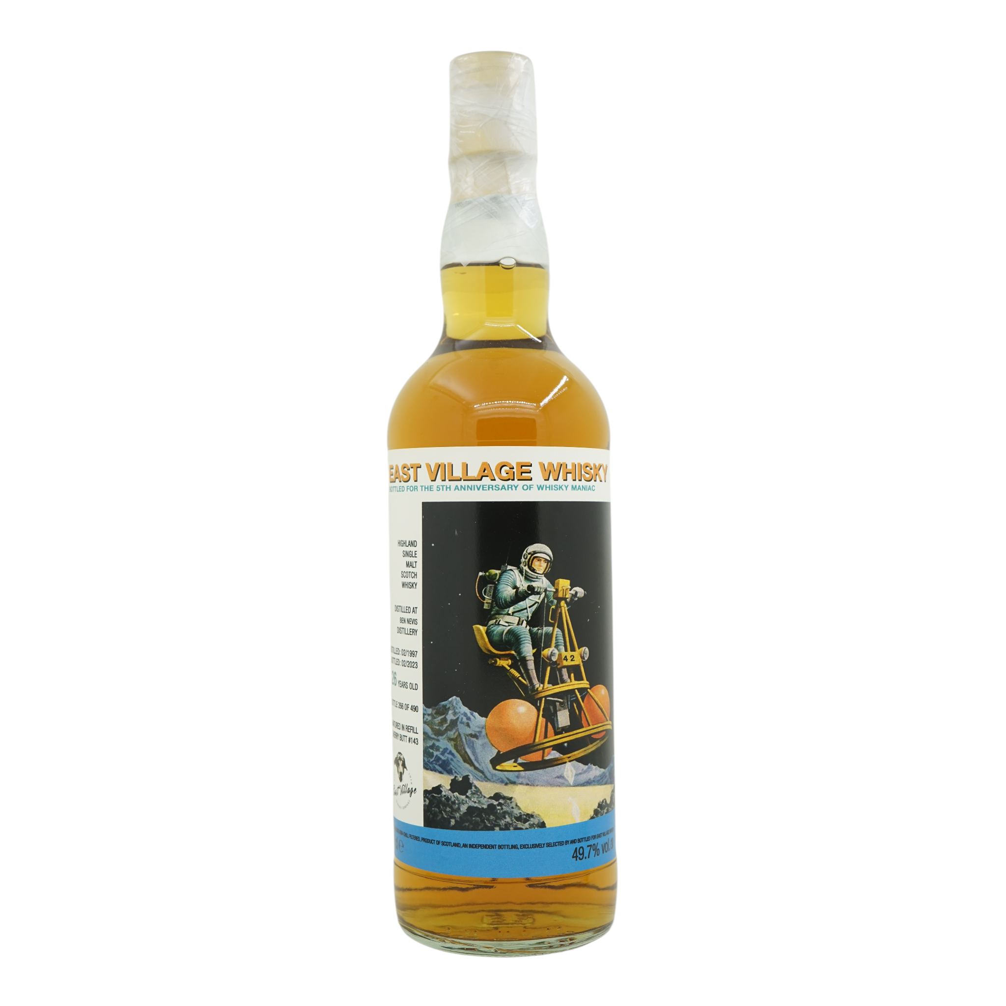 Ben Nevis 1997/2023 26 Year Old East Village Whisky Company #143