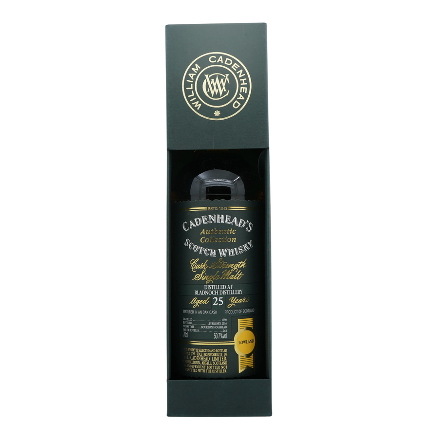 Bladnoch 1990/2016 25 Year Old Authentic Collection Cadenhead's 50.7%