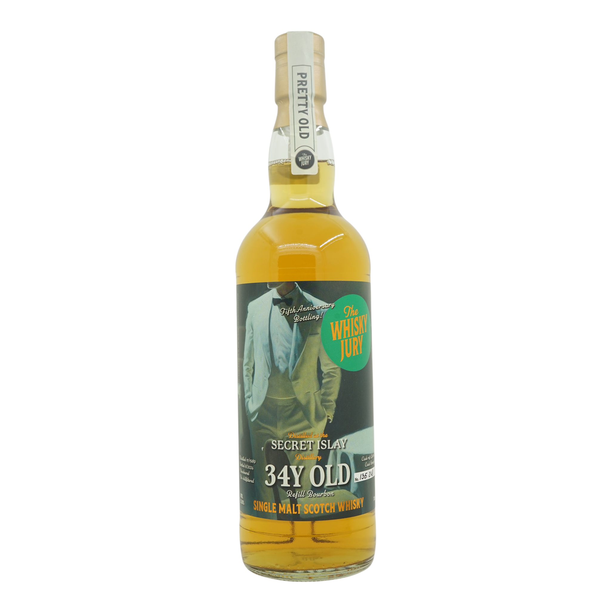 Secret Islay 1989/2024 34 Year Old The Whisky Jury #Lp89-2