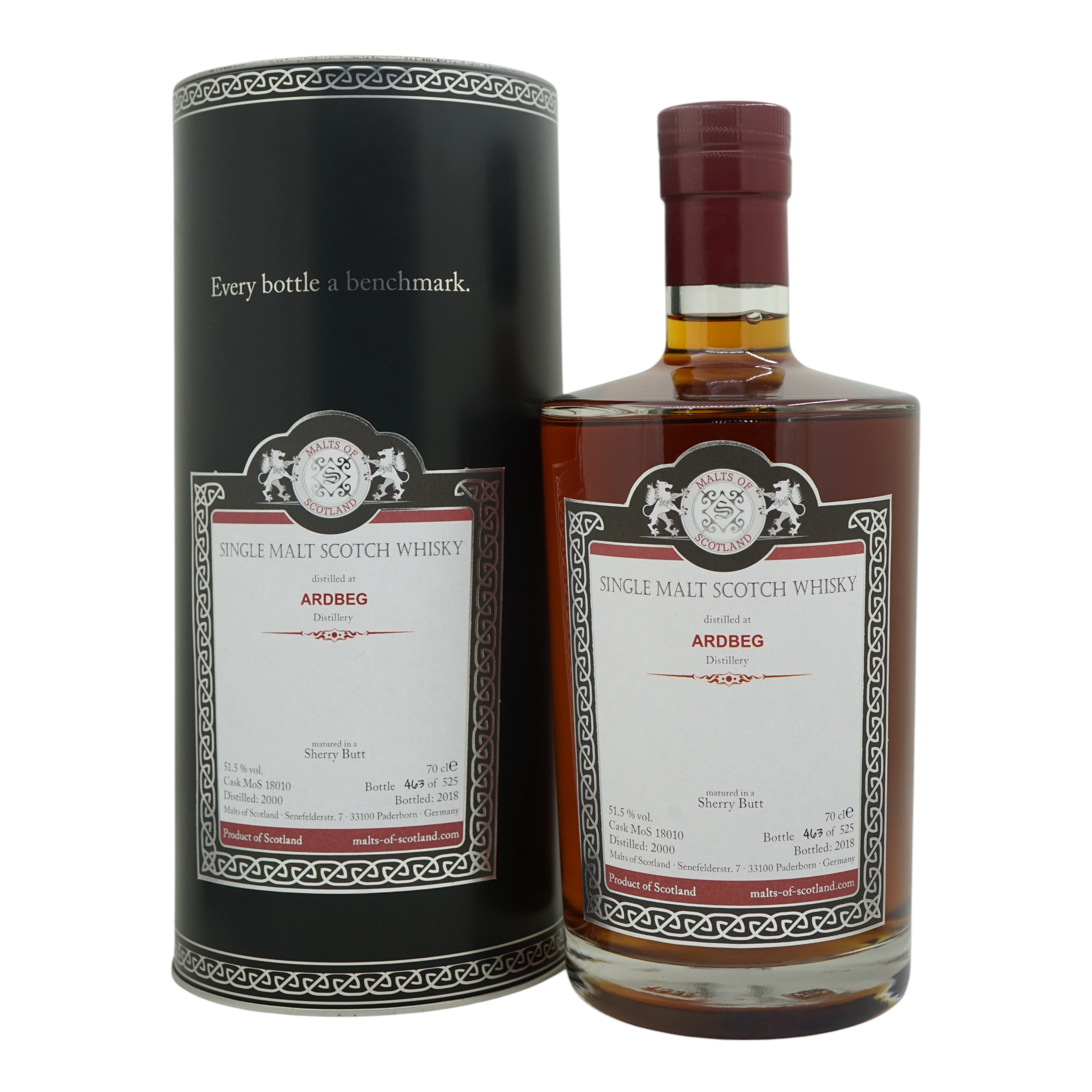 Ardbeg 2000/2018 Malts of Scotland #MoS18010
