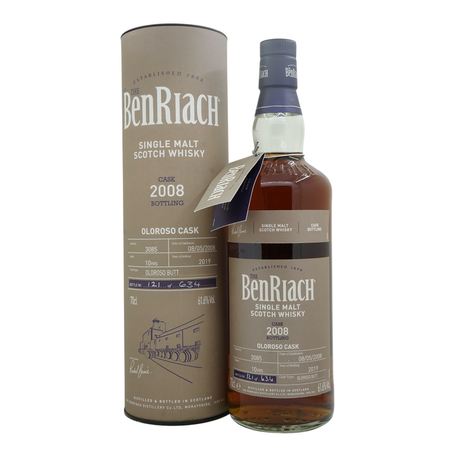 BenRiach 2008/2019 10 Year Old Single Cask Bottling - Batch 16 #3085