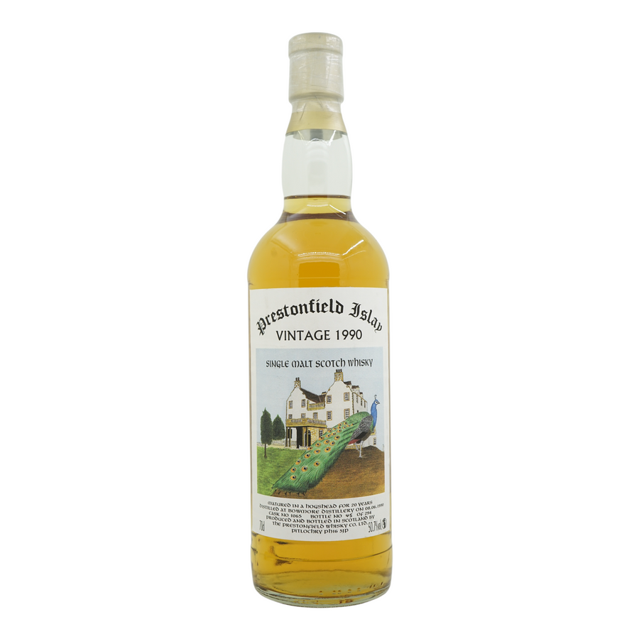 Bowmore 1990/2010 20 Year Old Prestonfield  Signatory Vintage #1065