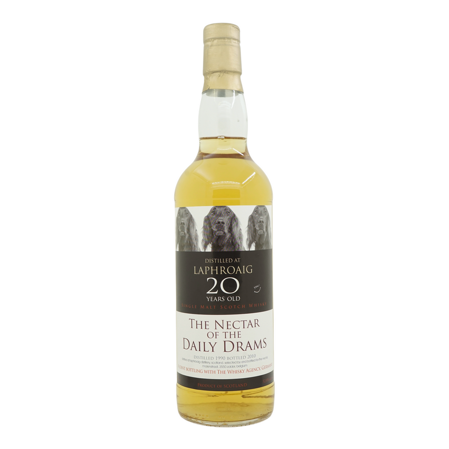 Laphroaig 1990/2010 20 Year Old Daily Dram Joint bottling with The Whisky Agency