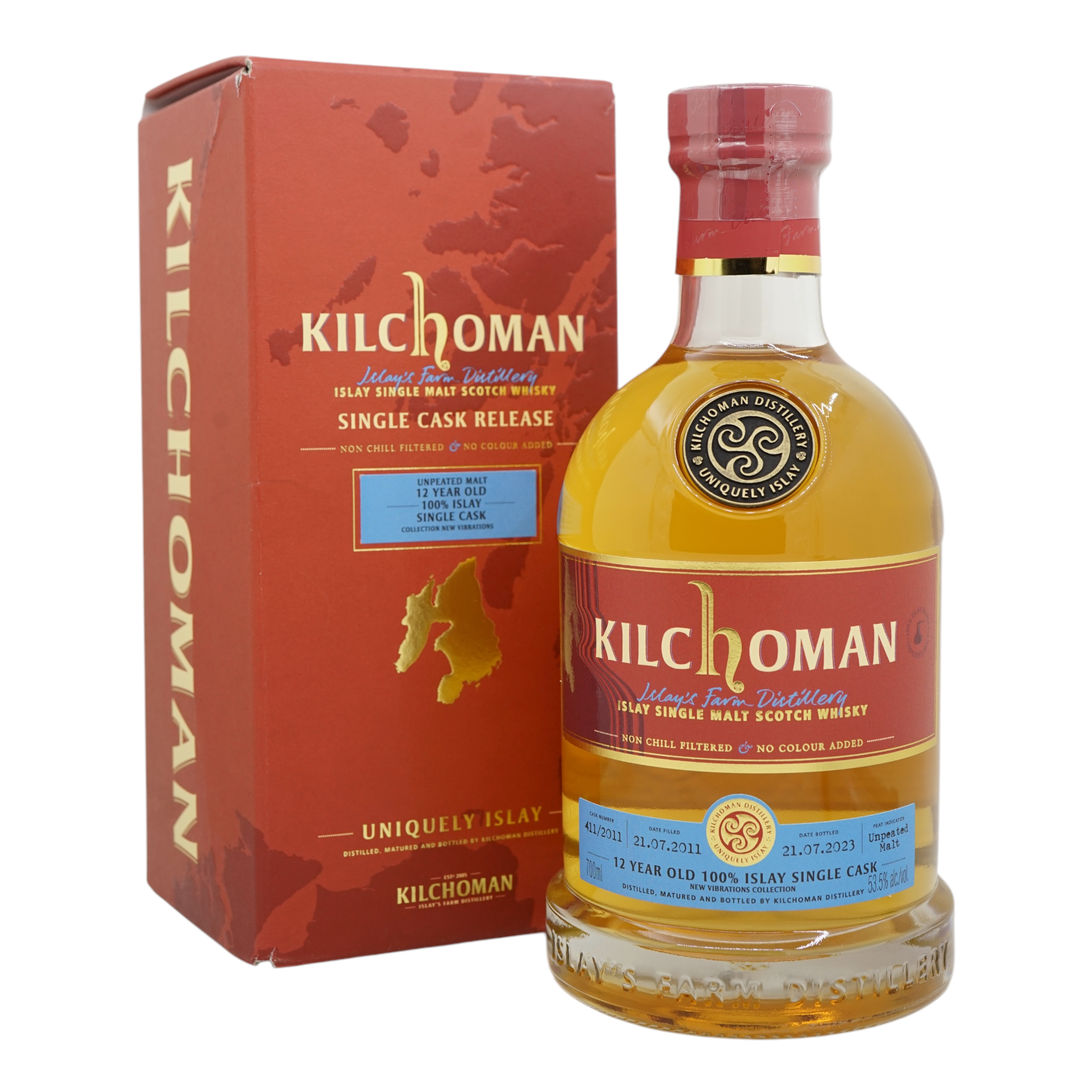 Kilchoman 2011/2023 12 Year Old 100% Islay Single Cask Bottled for LMDW #411/2011