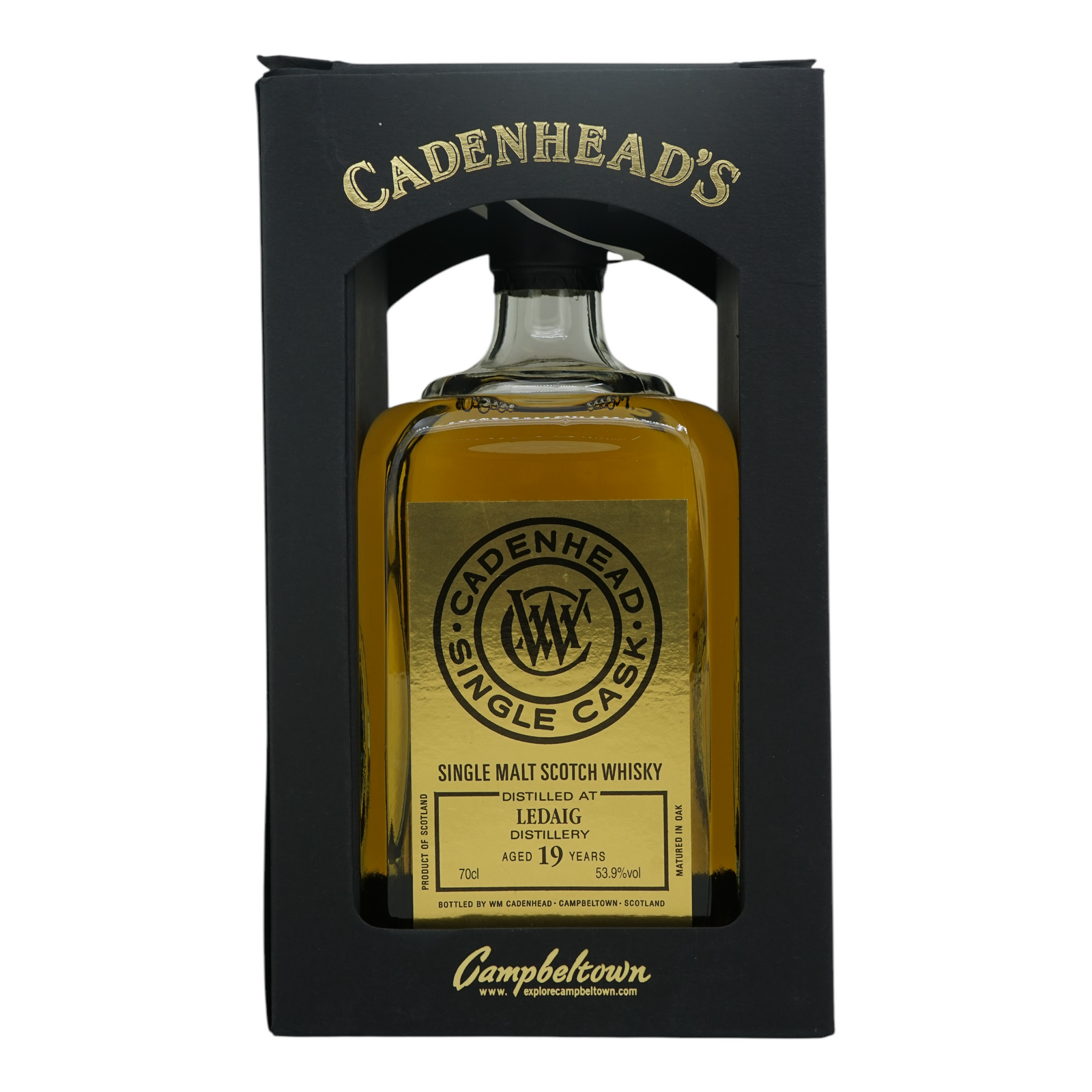 Ledaig 1997/2016 19 Year Old Single Cask Cadenhead's 53.9%