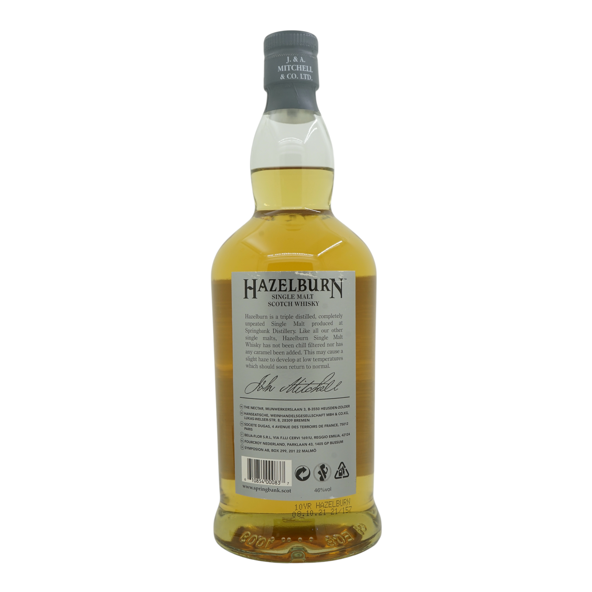 Hazelburn 10 Year Old 2021