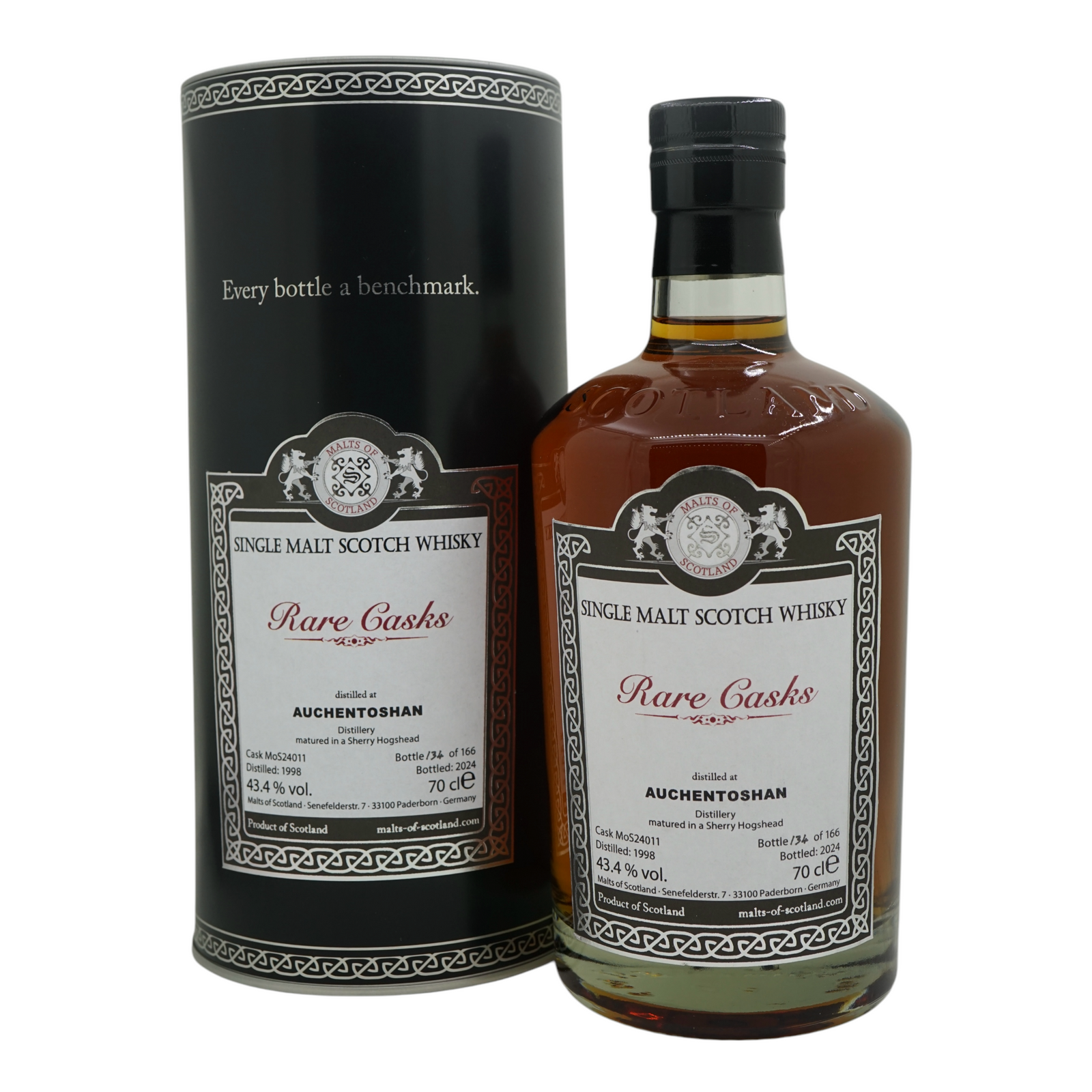 Auchentoshan 1998/2024 Rare Casks Range Malts of Scotland #MoS24011