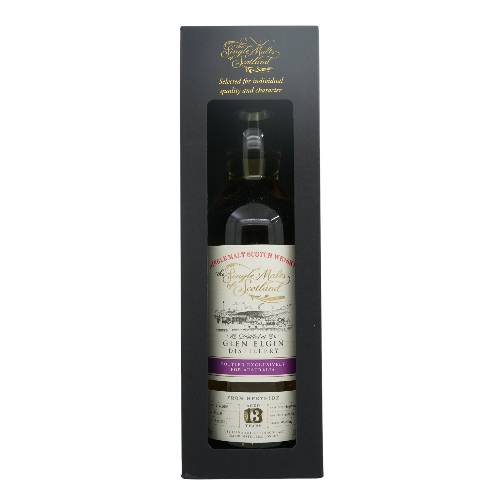Glen Elgin 2008/2021 13 Year Old Bottled Exclusively for Australia SMOS #805338