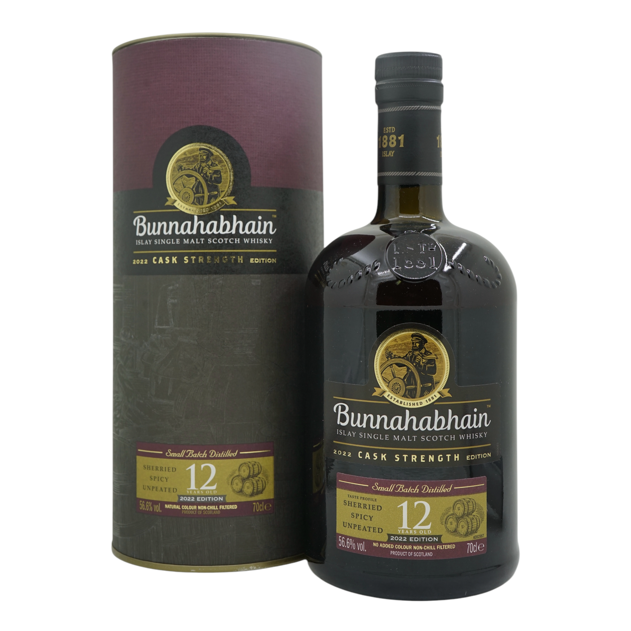 Bunnahabhain 12 Year Old Cask Strength Edition 2022