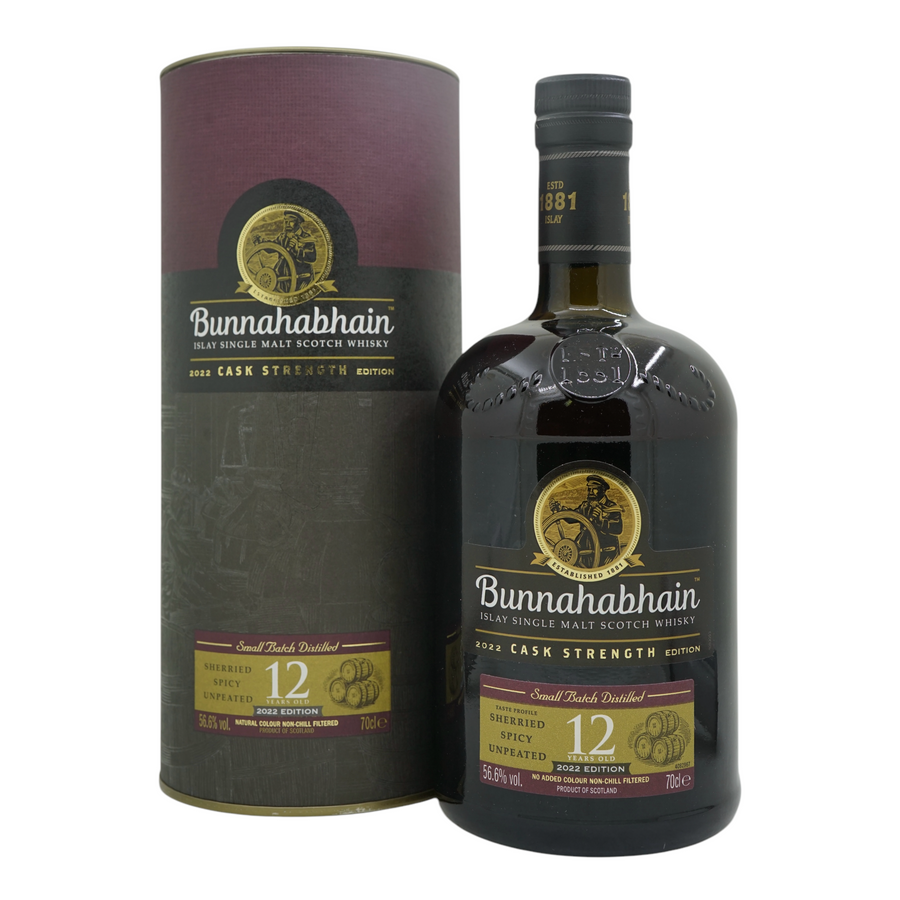 Bunnahabhain 12 Year Old Cask Strength Edition 2022