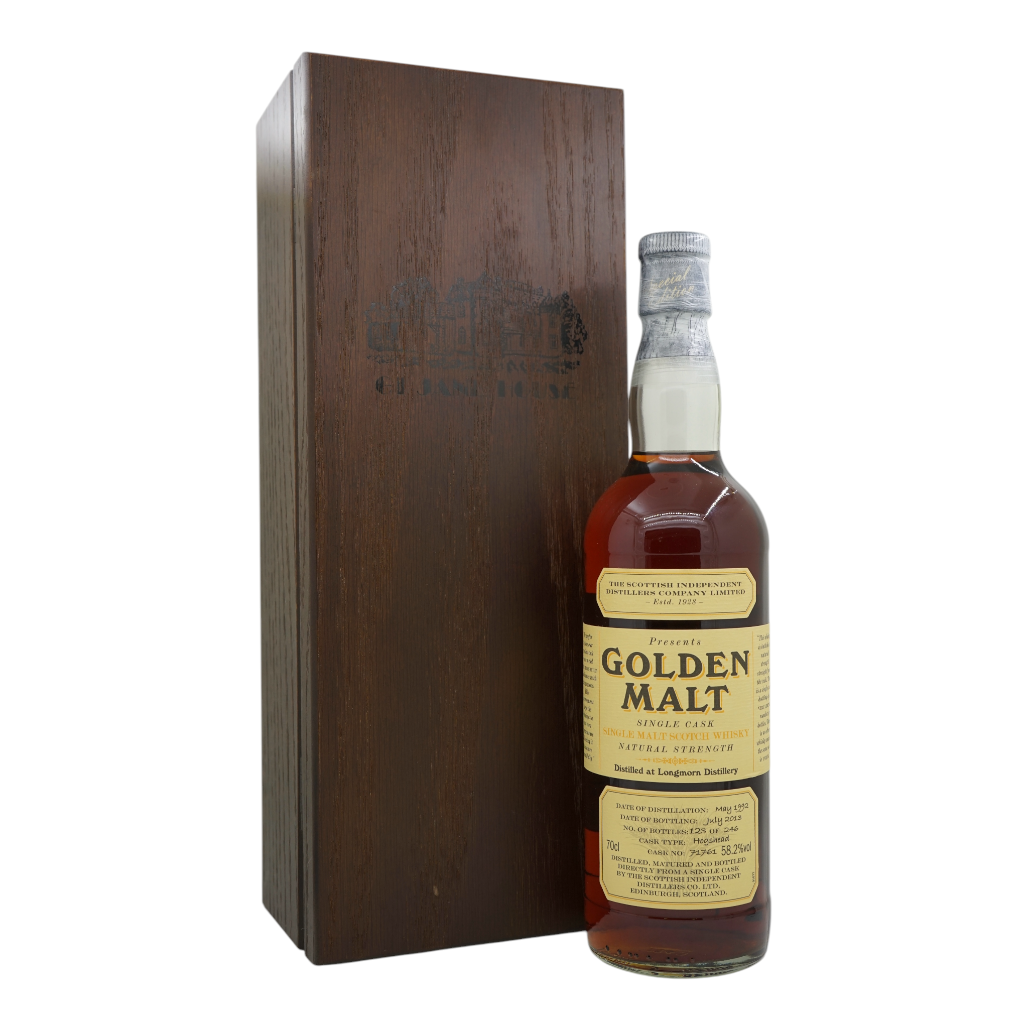 Longmorn 1992/2013 Golden Malt The Scottish Independent Distillers Co. Ltd. #71761