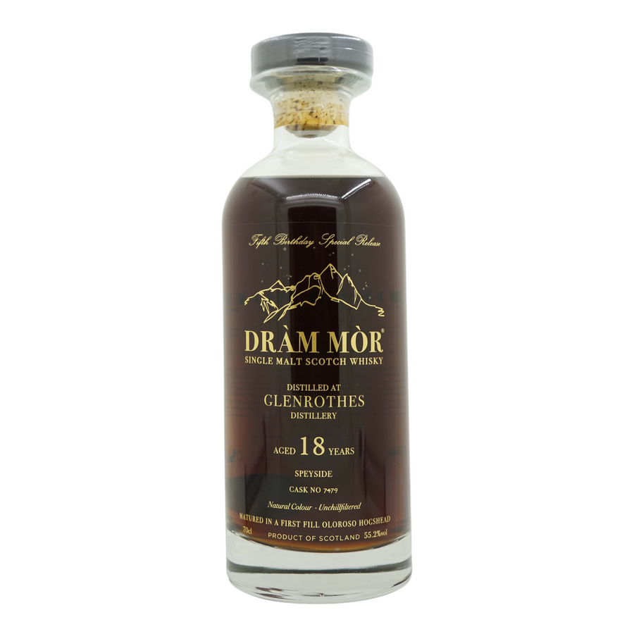 Glenrothes 2006/2024 18 Year Old 5th Birthday Special Release Dràm Mòr #7479