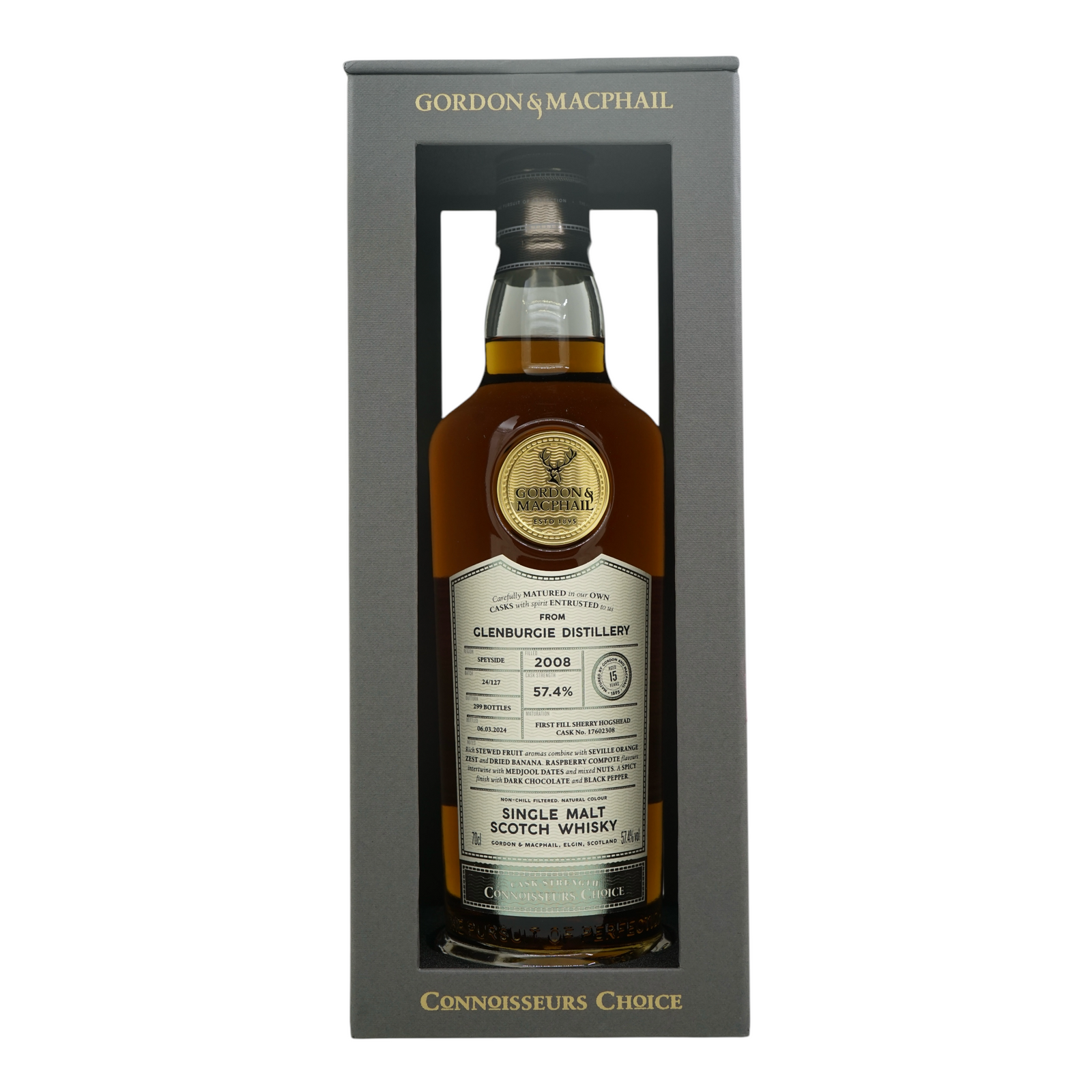 Glenburgie 2008/2024 15 Year Old Cask Strength Gordon&MacPhail #17602308