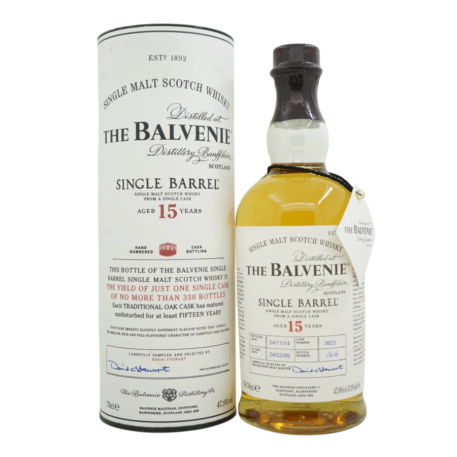 Balvenie 1999/2014 15 Year Old Single Barrel #3823