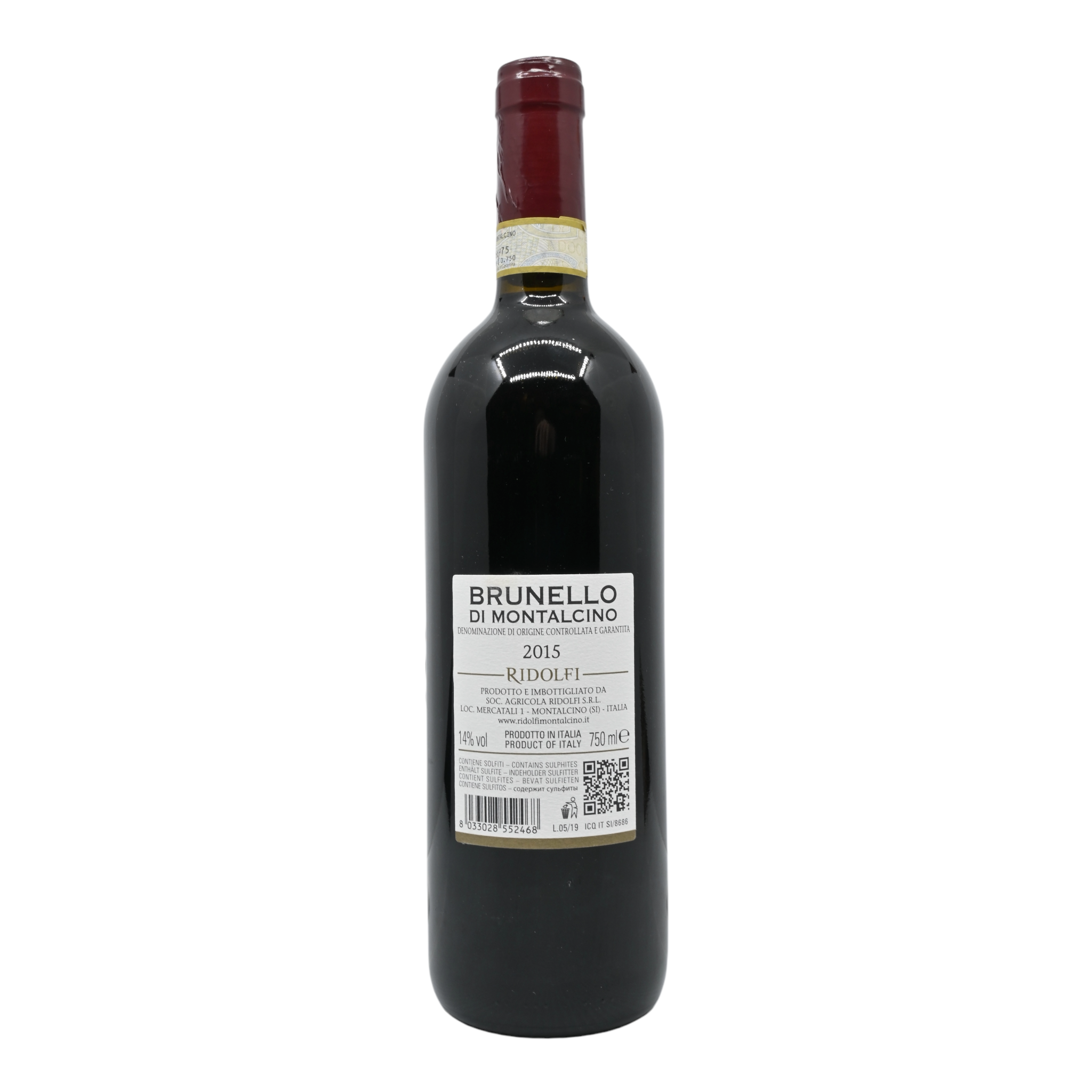 Ridolfi Brunello di Montalcino DOCG 2015
