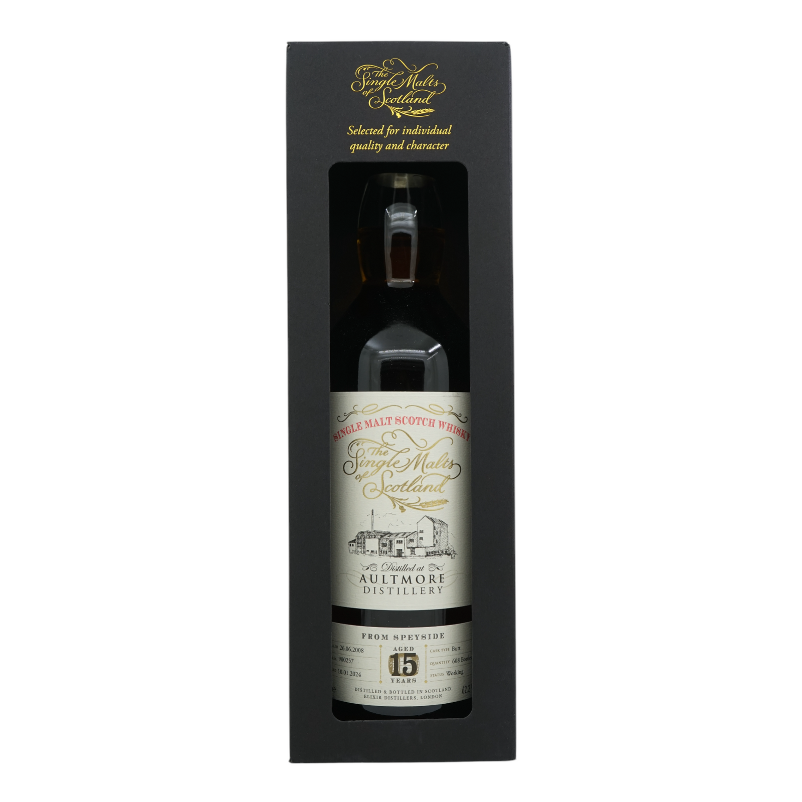 Aultmore 2008/2024 15 Year Old The Single Malts of Scotland #900257