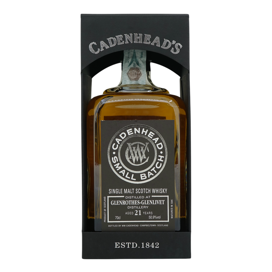 Glenrothes 1996/2018 21 Year Old Small Batch Cadenhead's 50.9%