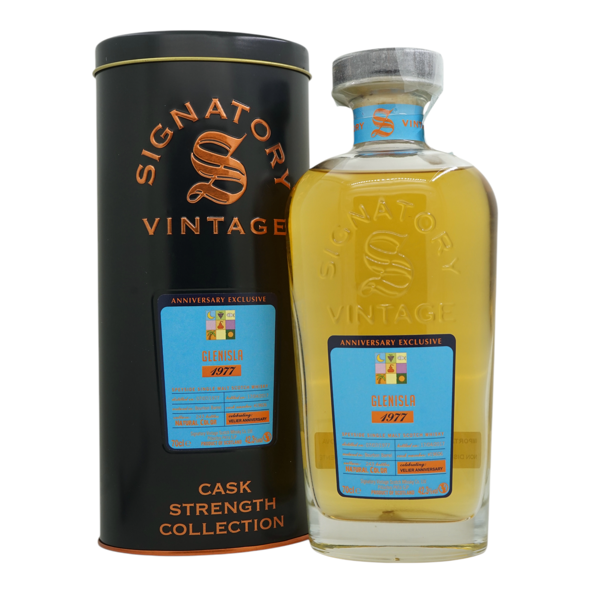 Glenisla 1977/2017 Anniversary Exclusive Signatory Vintage #19606