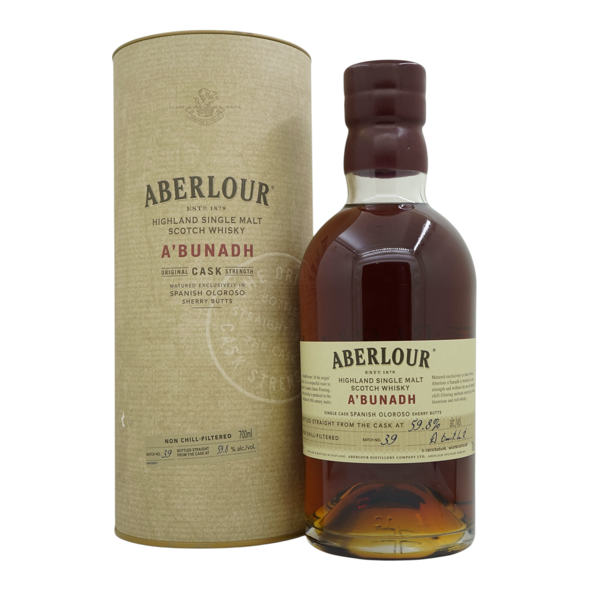Aberlour A'bunadh batch 39