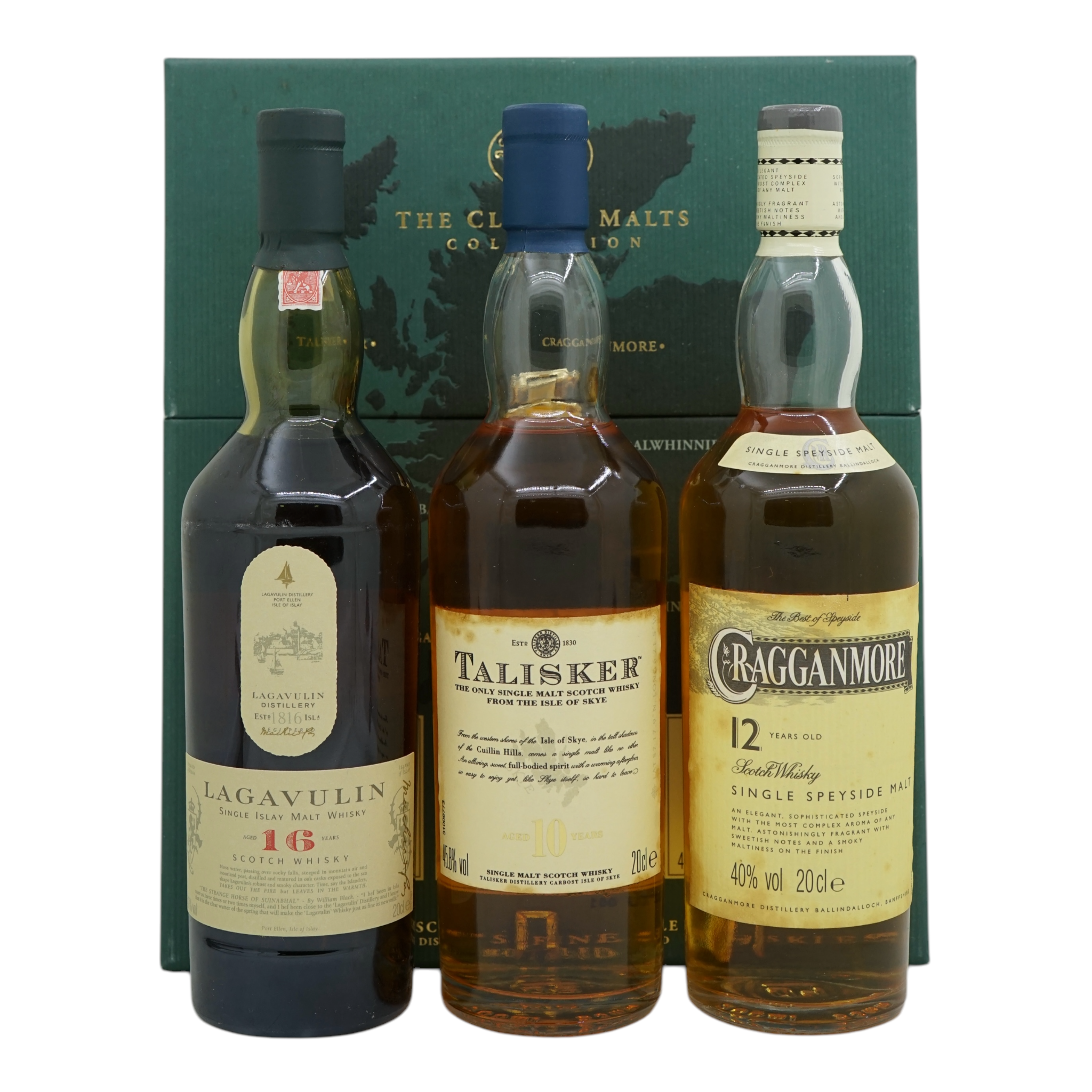 The Classic Malts Collection 200ml (Lagavulin / Talisker / Cragganmore)