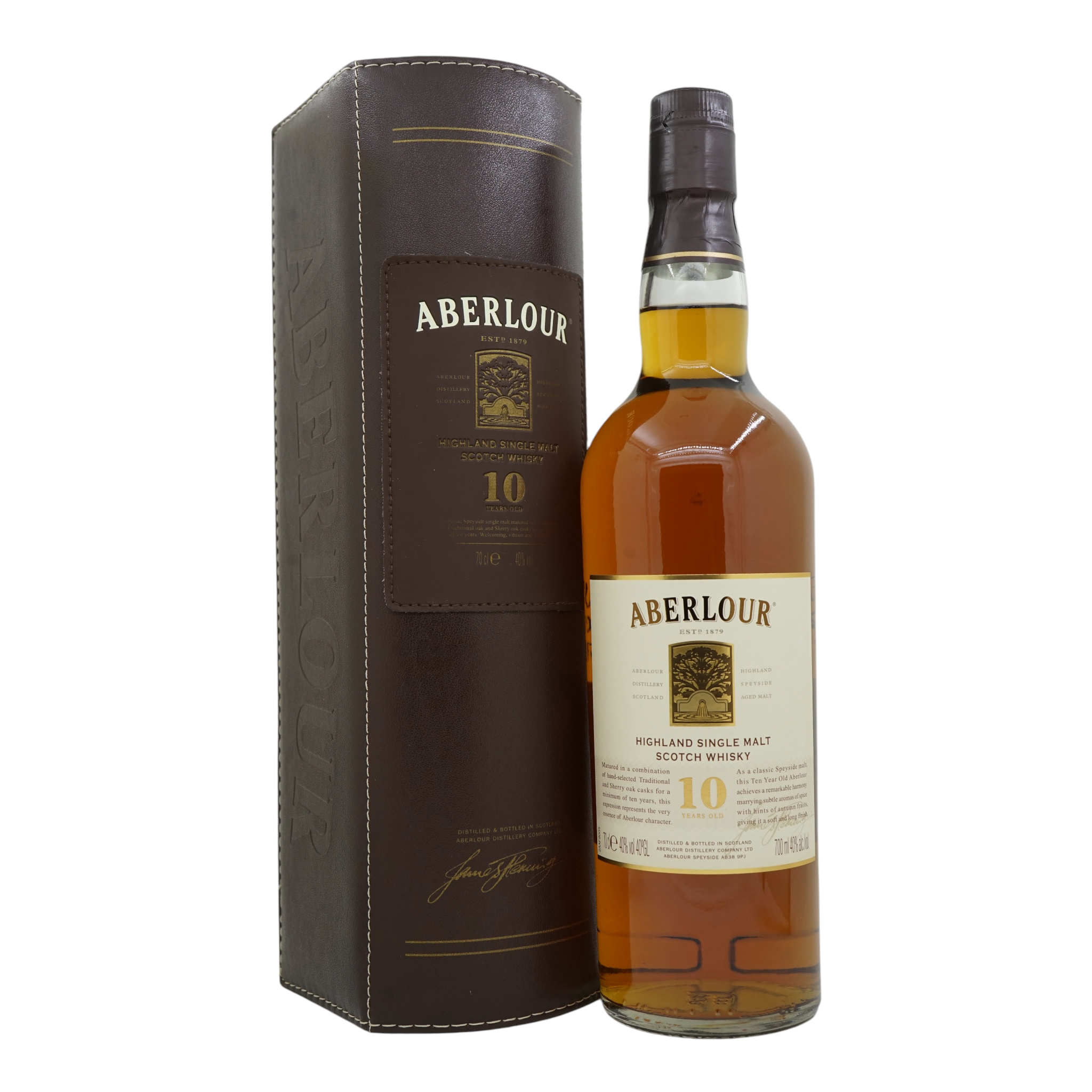 Aberlour 10 Year Old (Leather Book Edition)