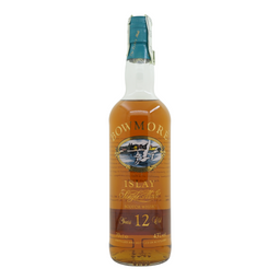 Bowmore 12 Year Old Glass Printed Label with Blue Cap (海鷗標)