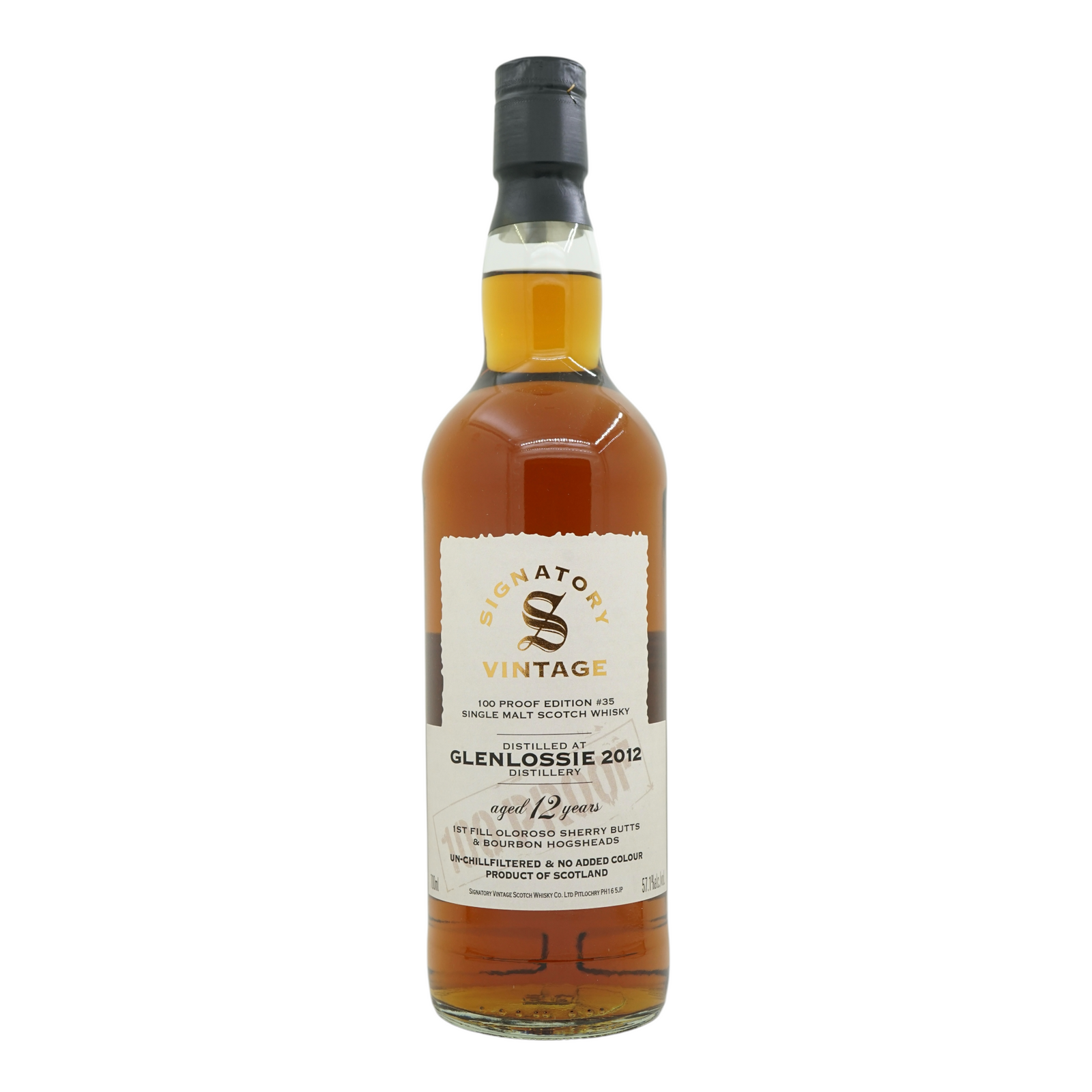 Glenlossie 2012/2025 12 Year Old 100 Proof Edition #35 Signatory Vintage