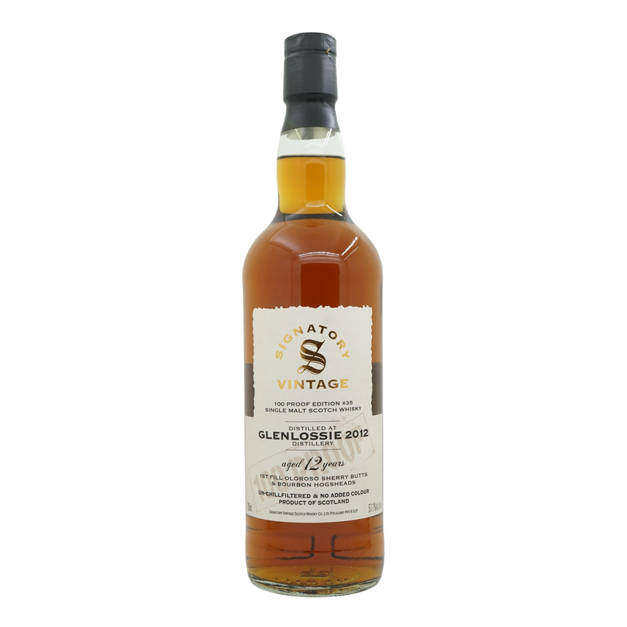 Glenlossie 2012/2025 12 Year Old 100 Proof Edition #35 Signatory Vintage