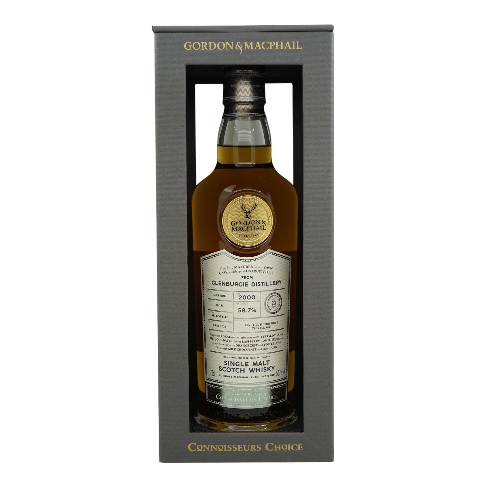 Glenburgie 2000/2024 23 Year Old Cask Strength Gordon&MacPhail #3644