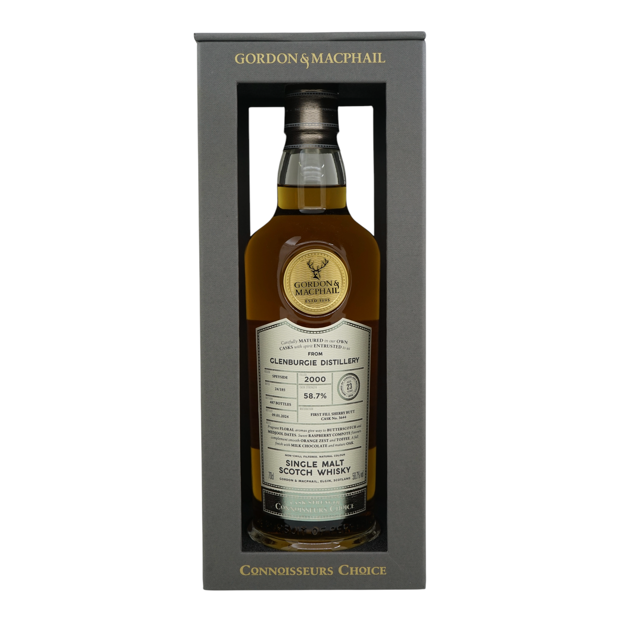 Glenburgie 2000/2024 23 Year Old Cask Strength Gordon&MacPhail #3644