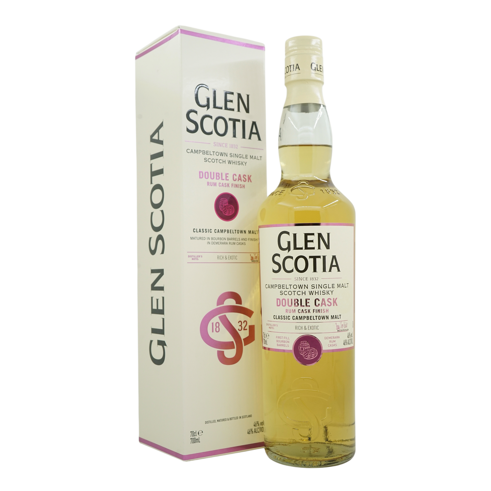 Glen Scotia Classic Campbeltown Malt Double Cask Rum Cask Finish