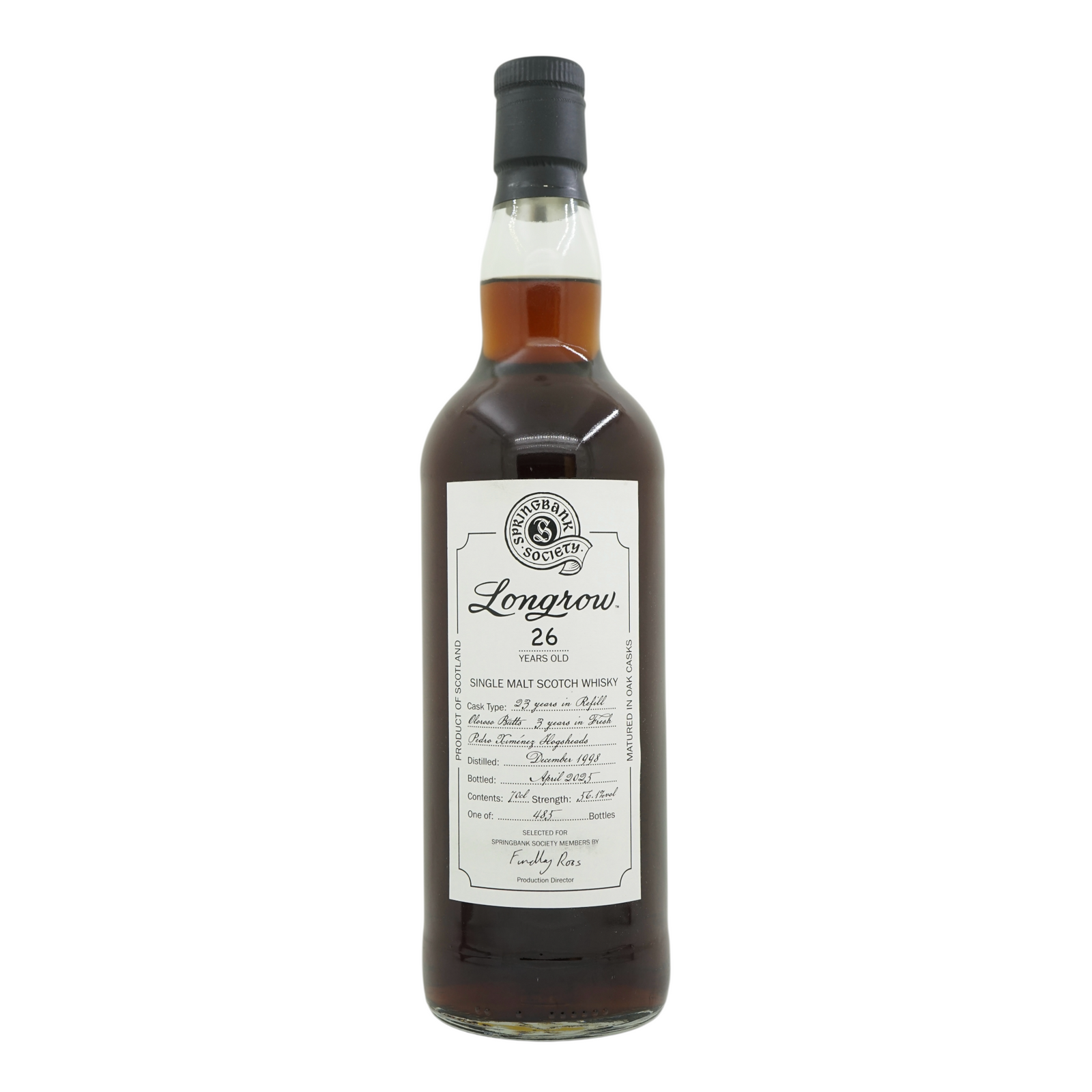 Longrow 1998/2025 26 Year Old Society Bottling 56.1%
