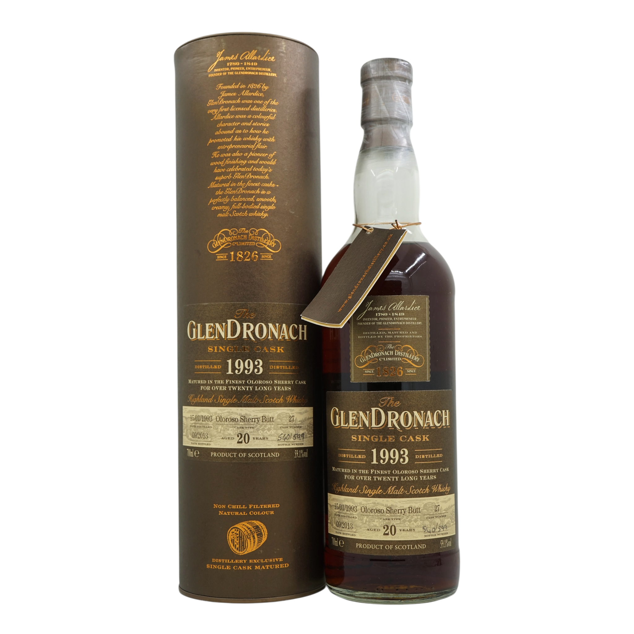 GlenDronach 21年 シングルモルトウイスキー　アルタベーン　2000 グレンドロナック 21年 700ml 48度 ハイランド シングルモルト