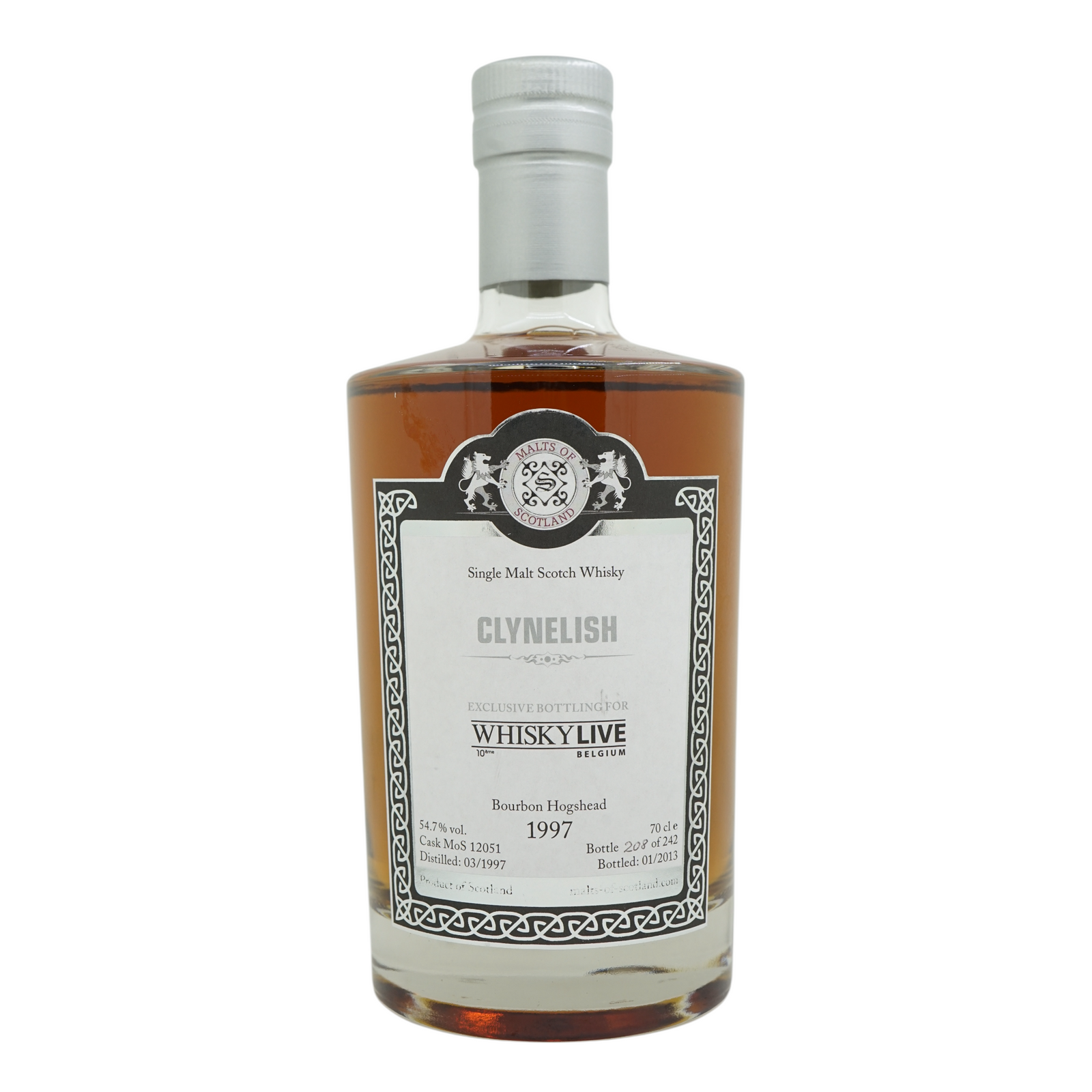 Clynelish 1997/2013 Bottled for 10th Whisky-Live Spa 2013 Malts of Scotland #MoS12051