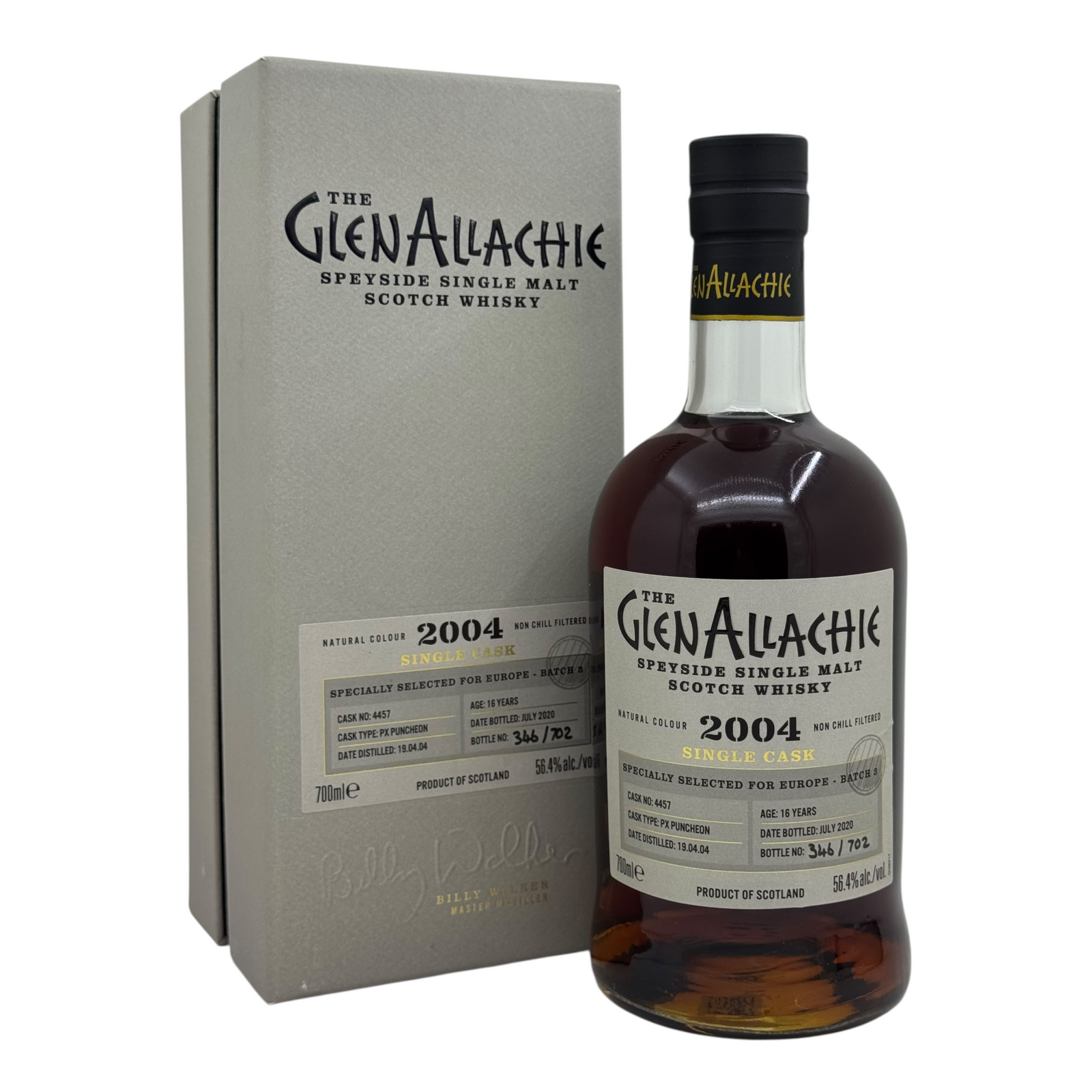 Glenallachie 2004/2020 16 Year Old PX Puncheon #4457