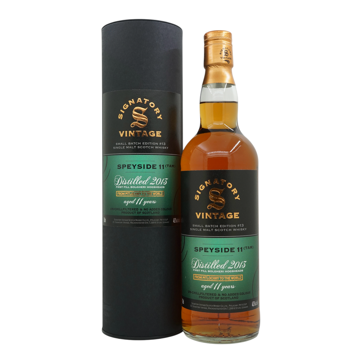 Speyside (TAM) 2013/2024 11 Year Old Small Batch Edition #13 Signatory Vintage