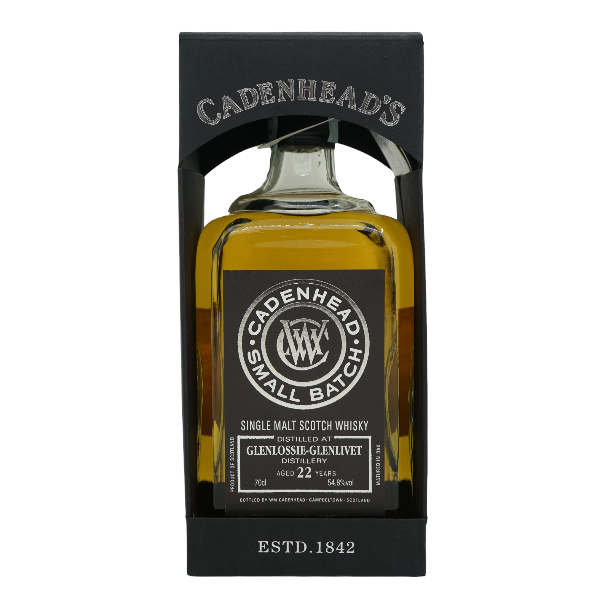 Glenlossie 1993/2016 22 Year Old Small Batch Cadenhead's 54.8%