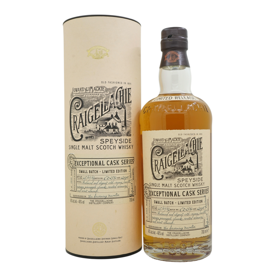 Craigellachie 1992 24 Year Old Exceptional Cask Series Batch CR2592