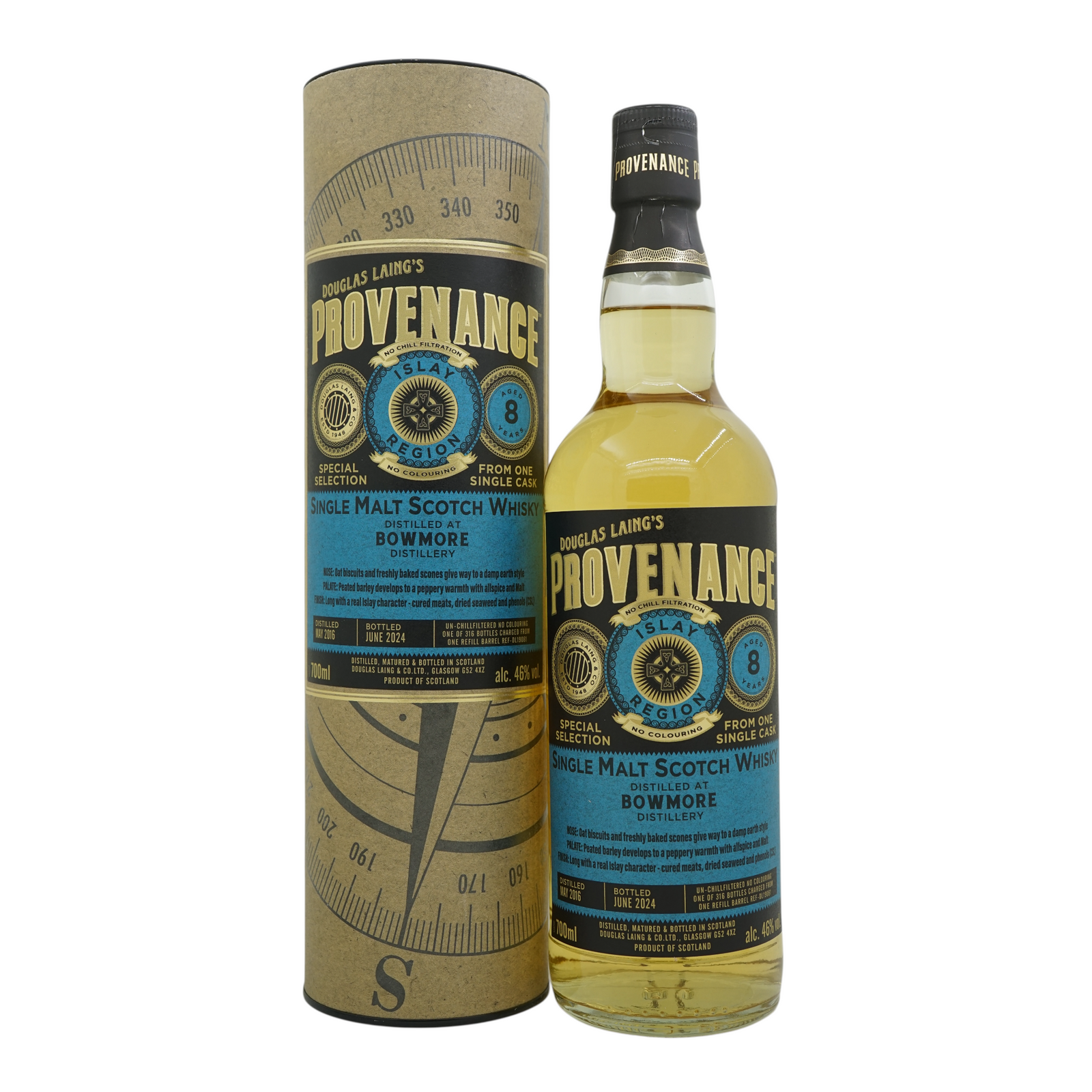 Bowmore 2016/2024 8 Year Old Provenance - Special Selection #DL19081