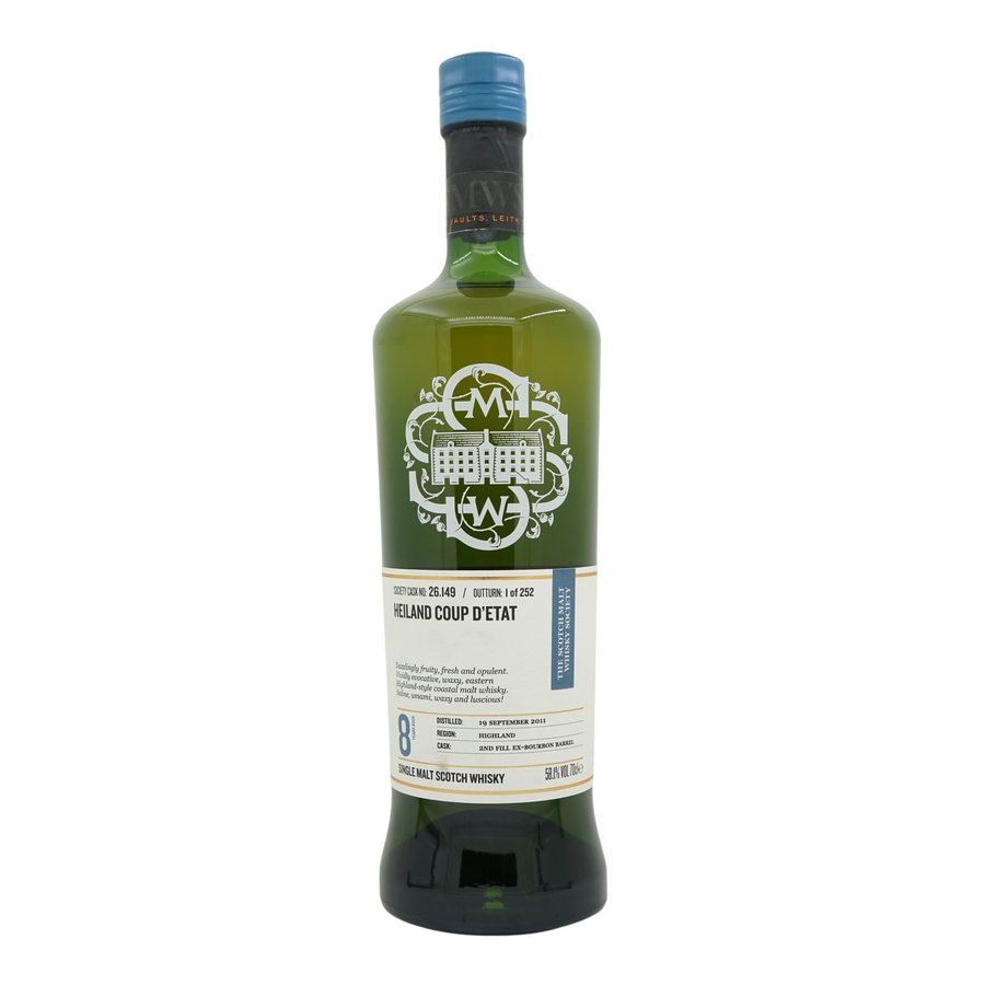 Clynelish 2011 8 Year Old SMWS 26.149 - Heiland coup d'etat