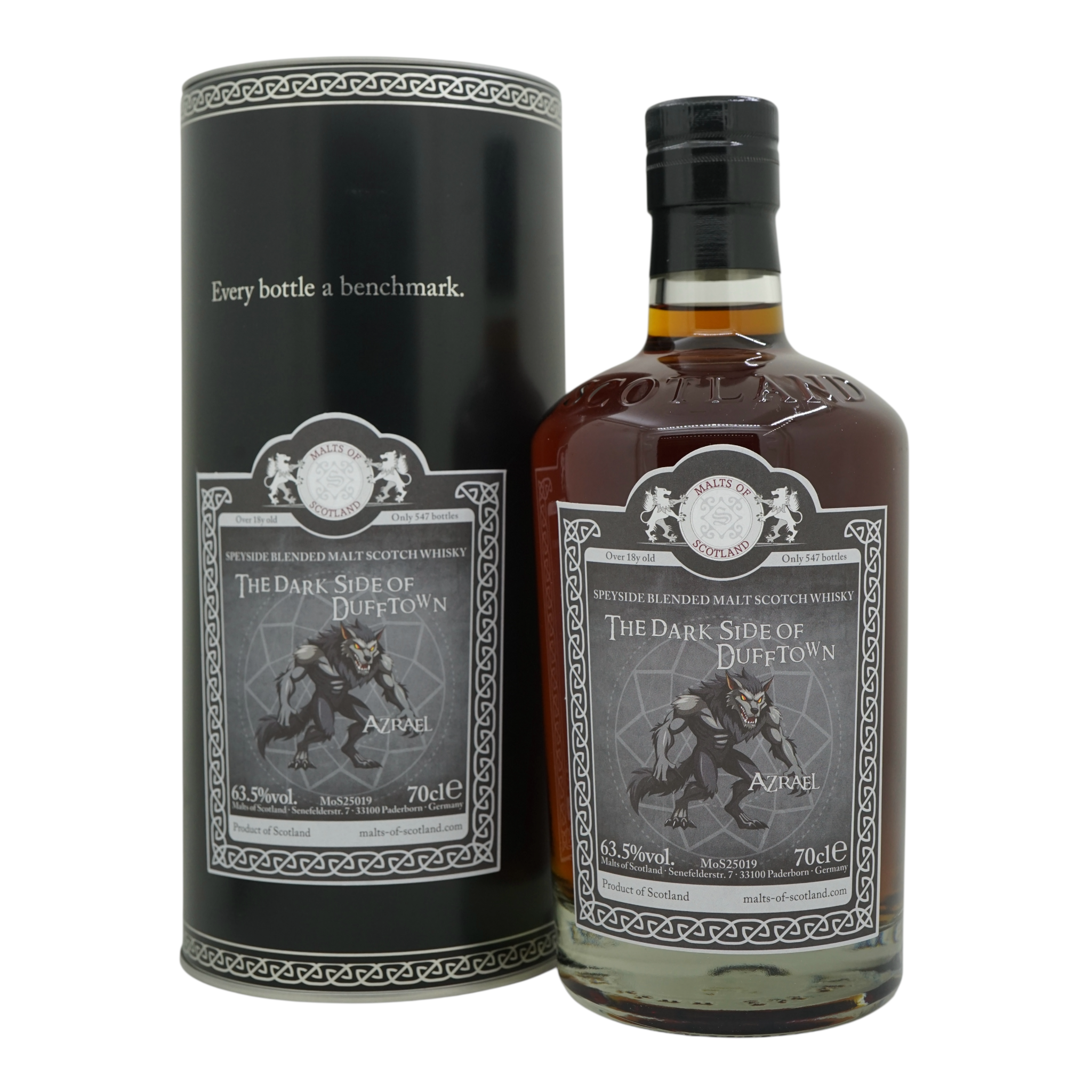 The Dark Side of Dufftown 18 Year Old Malts of Scotland- AZRAEL #MoS25019